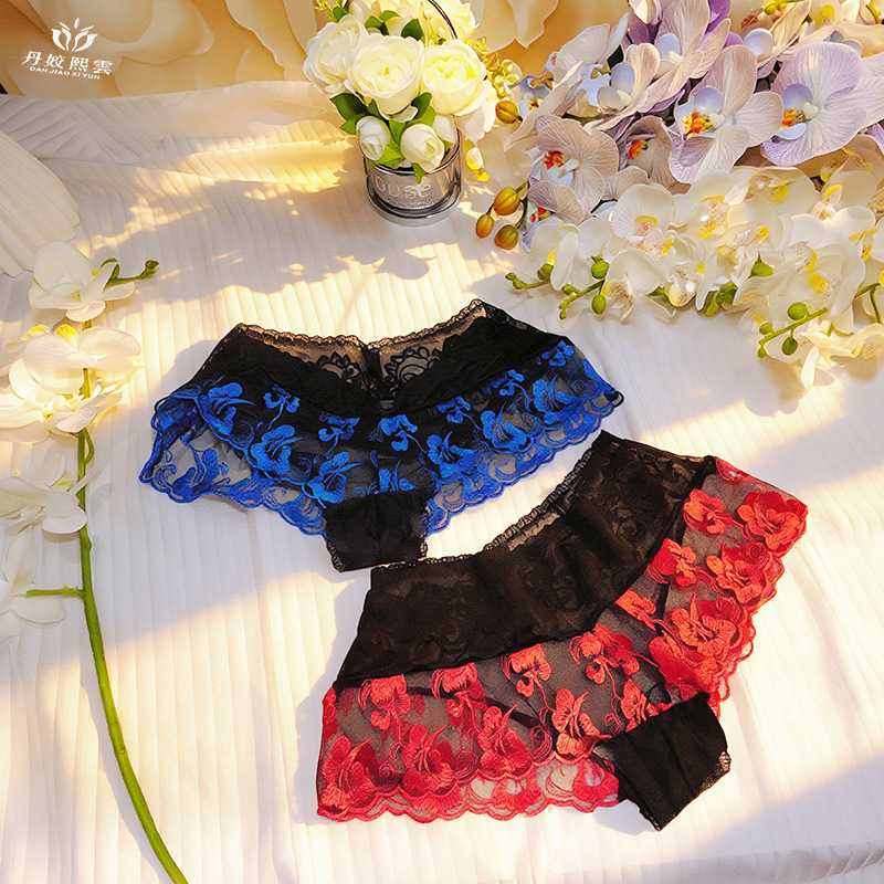 【1 Stück】Damenunterwäsche, ult – Embroidery Underwear Bewertung und Preis