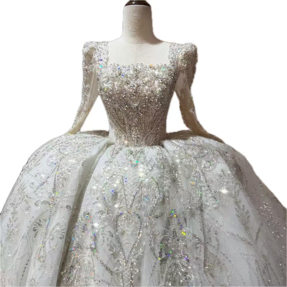 Vestido Boda Civil Kleid Quadr – Embroidery Organza Bewertung und Preis
