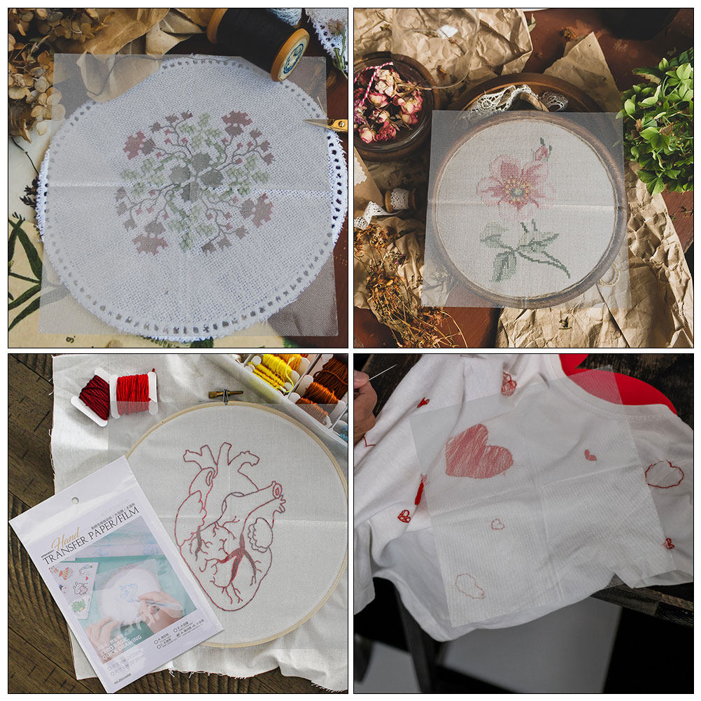 8-teiliges Wasserlösliches Sti – Embroidery Tshirt Bewertung und Preis